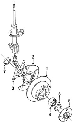 Foto de Rodaje de Rueda Original para Suzuki Swift Marca SUZUKI Nmero de Parte 0926736002