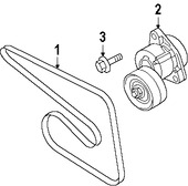 Foto de Tensor de correa Original para Suzuki Forenza Suzuki Reno Marca SUZUKI Nmero de Parte 9516085Z02