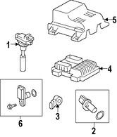 Foto de Computadora del Motor Original para Suzuki XL-7 2007 Marca SUZUKI Nmero de Parte 3392078J00