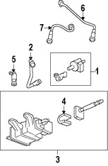 Foto de Canister Original para Suzuki XL-7 2007 2008 2009 Marca SUZUKI N�mero de Parte 1856078J11