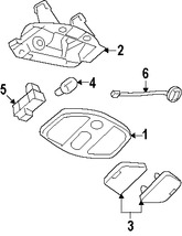 Foto de Interruptor del Techo Corredizo Original para Suzuki XL-7 2007 2008 2009 Marca SUZUKI N�mero de Parte 3788078J00
