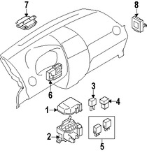 Foto de Mdulo de Control de la carrocera Original para Suzuki SX4 2007 2008 2009 Marca SUZUKI Nmero de Parte 3677080J20