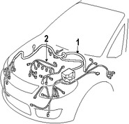 Foto de Arns de Cables del Motor Original para Suzuki Kizashi 2010 2011 2012 2013 Marca SUZUKI Nmero de Parte 3660157L60