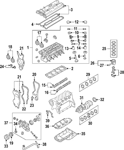 Foto de Empaquetaduras Cubierta de Correa del Tiempo Original para Suzuki Reno Suzuki Forenza Marca SUZUKI Nmero de Parte 1139685Z00