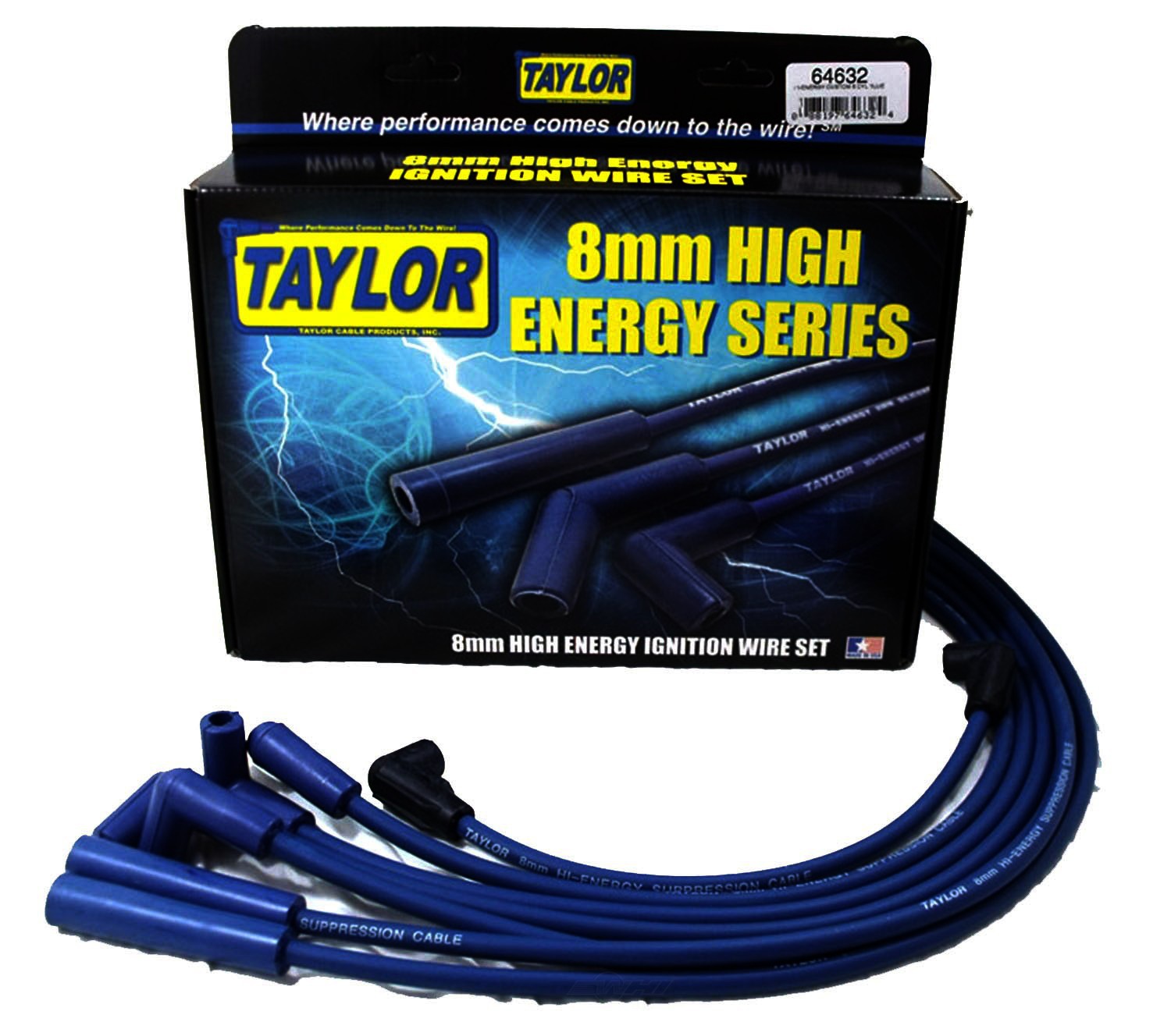 Foto de Juego de Cables de Encendido para Chevrolet S10 1992 Marca TAYLOR CABLE N�mero de Parte 64632