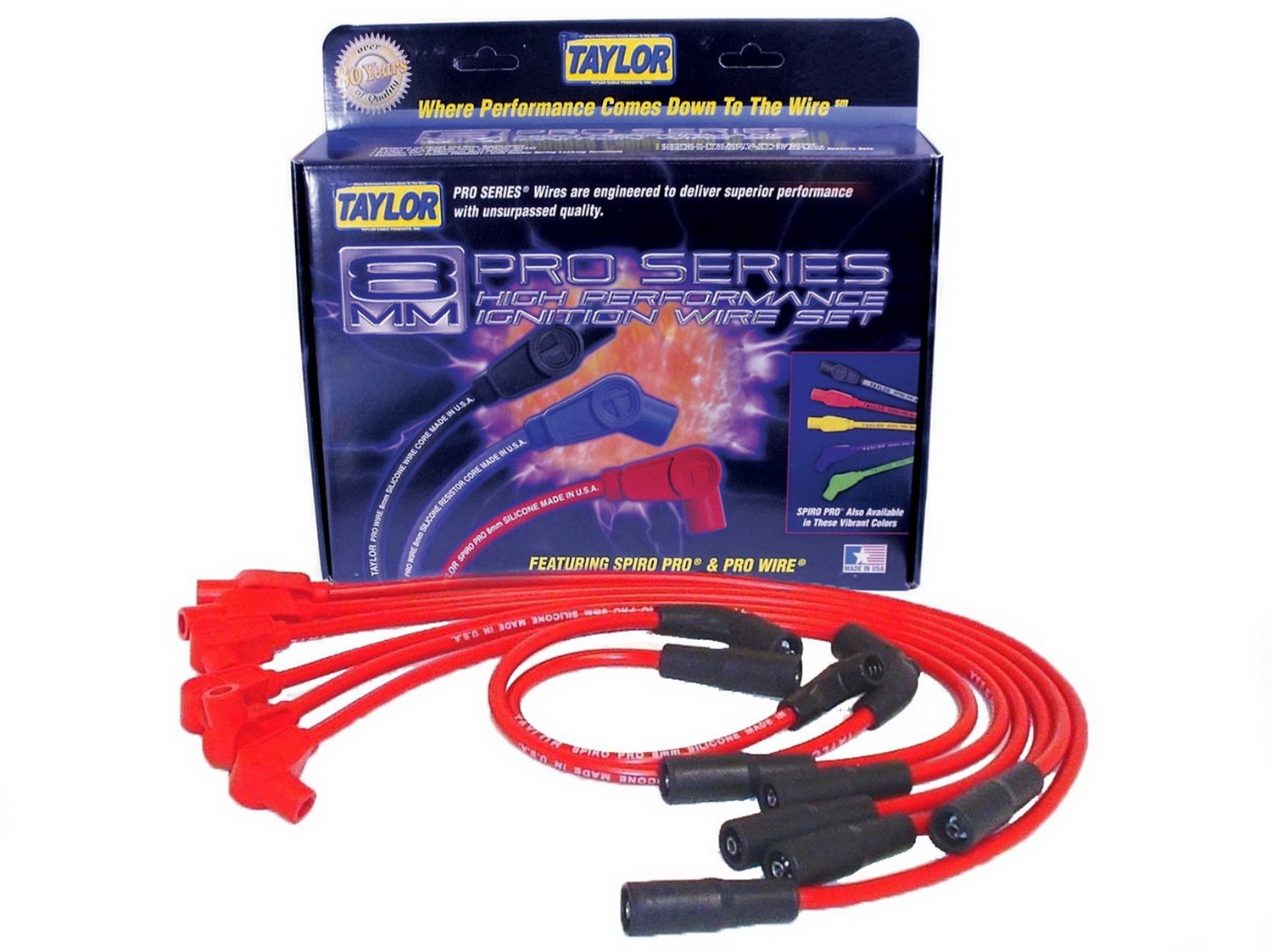 Foto de Juego de Cables de Encendido para Chevrolet S10 1998 Marca TAYLOR CABLE Nmero de Parte 74235