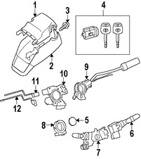 Foto de Interruptor Combinado Original para Toyota Tundra Toyota Sequoia Toyota Avalon Marca TOYOTA N�mero de Parte 8414007140
