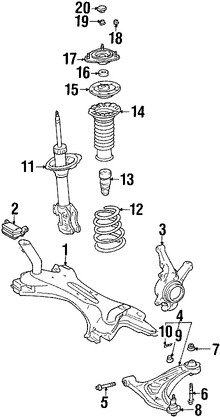 Foto de R�tula de direcci�n Original para Toyota Echo 2000 2001 2002 2003 2004 2005 Marca TOYOTA N�mero de Parte 4321252010