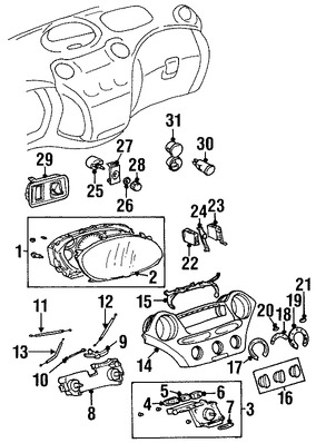 Foto de Interruptor de Control Motor del Ventilador Original para Toyota Echo 2000 2001 2002 2003 2004 2005 Marca TOYOTA N�mero de Parte 8401052240