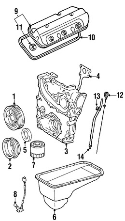 Foto de C�rter Original para Toyota 4Runner Toyota Tacoma Toyota T100 Marca TOYOTA N�mero de Parte 1210175050
