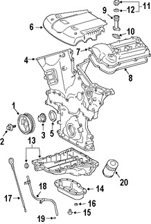 Foto de Engranaje del Cigueal Original para Toyota 4Runner Toyota FJ Cruiser Toyota Tundra Toyota Tacoma Marca TOYOTA Nmero de Parte 13521AD010