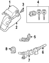 Foto de Interruptor Combinado Original para Toyota Sequoia Toyota Tundra Toyota RAV4 Marca TOYOTA N�mero de Parte 841400E100