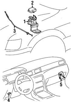 Foto de M�dulo de Control de Crucero Original para Toyota Camry 1999 2000 2001 Toyota Solara 1999 2000 2001 Marca TOYOTA N�mero de Parte 8824006030