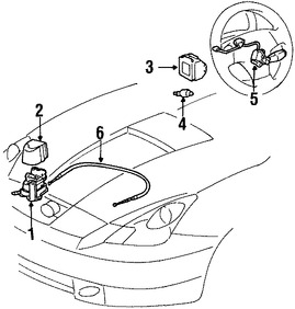 Foto de M�dulo de Control de Crucero Original para Toyota Celica 2000 2001 2002 2003 2004 2005 Marca TOYOTA N�mero de Parte 8824020451
