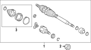 Foto de Sello Semieje Junta Homocintica Original para Toyota Corolla 2014 2015 2016 2017 Toyota  2017 Scion iM 2016 Marca TOYOTA Nmero de Parte 9031135068