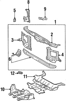 Foto de Sensor de Temperatura Ambiental Original para Lexus LX470 Scion tC Toyota Prius Toyota Land Cruiser Marca TOYOTA Nmero de Parte 8862532171