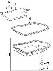 Foto de Anillos O de Filtro Transmisin Automtica Original para Toyota Lexus Marca TOYOTA Nmero de Parte 90301A0026