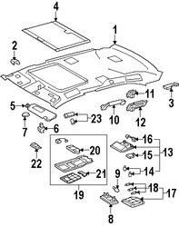 Foto de Bombilla de luz de mapa Original para Toyota Scion Lexus Marca TOYOTA N�mero de Parte 9098111062