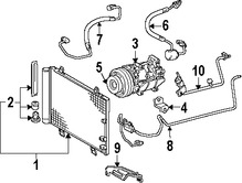 Foto de Receptor-Secador de Aire Acondicionado Original para Lexus Toyota Scion Marca TOYOTA Nmero de Parte 8847417010