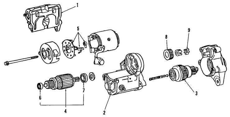 Foto de Solenoide de Encendido Original para Toyota Cressida Toyota Celica Toyota Supra Marca TOYOTA Nmero de Parte 2815045050