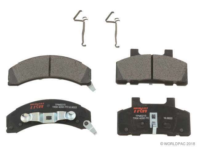 Foto de Pastilla de Freno de Disco para Buick, Chevrolet, Oldsmobile, Pontiac, Cadillac Marca Trw Nmero de Parte W0133-2283278