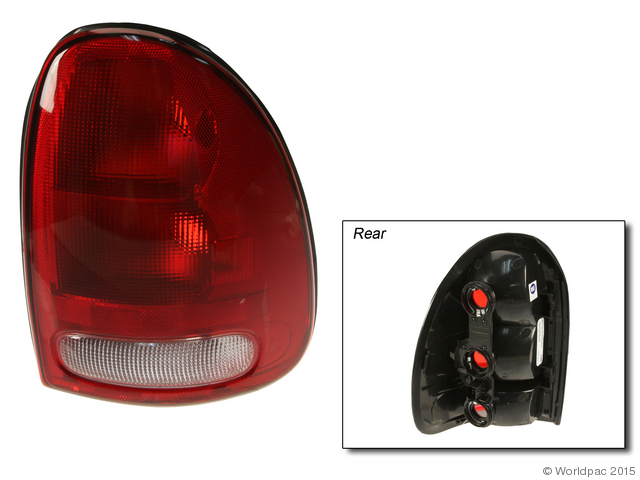 Foto de Conjunto de luz trasera para Chrysler Town & Country Chrysler Grand Voyager Dodge Caravan Dodge Grand Caravan Dodge Durango Plymouth Grand Voyager Marca Tyc Parte #W0133-1962262