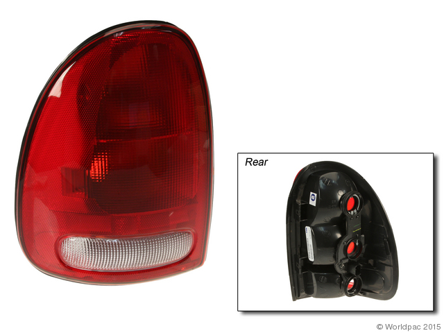 Foto de Conjunto de luz trasera para Chrysler Town & Country Chrysler Grand Voyager Dodge Caravan Dodge Grand Caravan Dodge Durango Plymouth Grand Voyager Marca Tyc Parte #W0133-1962263
