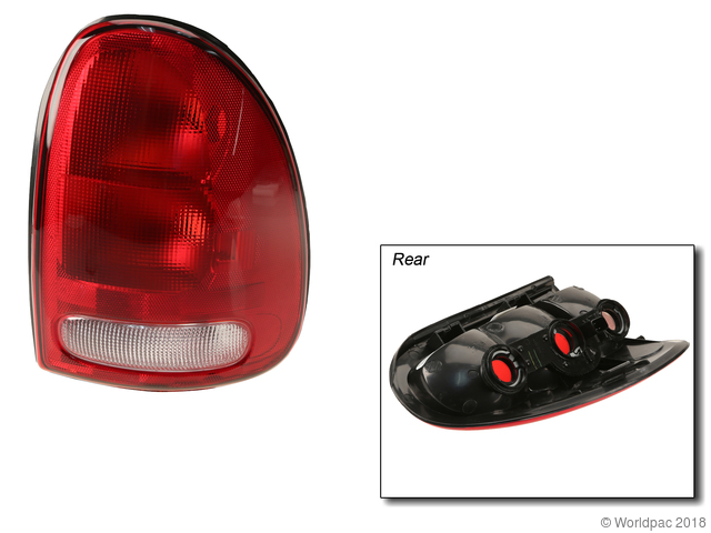 Foto de Conjunto de luz trasera para Chrysler Town & Country Chrysler Grand Voyager Dodge Caravan Dodge Grand Caravan Dodge Durango Plymouth Grand Voyager Marca Tyc Parte #W0133-2509609