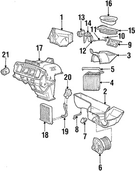 Foto de Valvula de Control Calentamiento Original para Volvo C70 Volvo S70 Volvo V70 Marca VOLVO Nmero de Parte 3522035