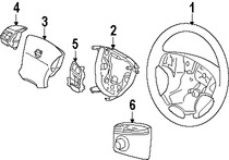 Foto de Timon / Volante / Manubrio Original para Volvo S80 Volvo V70 Volvo  Volvo XC70 Marca VOLVO N�mero de Parte 30741373
