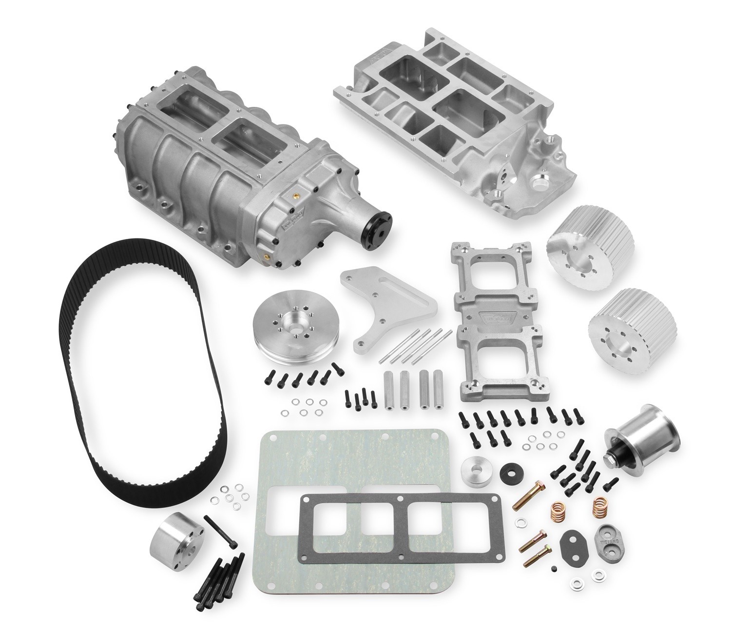 Foto de Supercargador / Supercharger Pro-Street Kit para Chevrolet Biscayne 1963 1967 Marca WEIAND N�mero de Parte 7583P