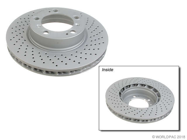 Foto de Rotor del Disco de freno para Porsche 911 Porsche Cayman Porsche Boxster Marca Zimmermann N�mero de Parte W0133-1606974
