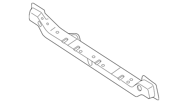 Foto de Barra sujeci�n soporte del radiador para Hyundai Tiburon 2006 2007 2008  ORIGINAL parte# 64160-2C001