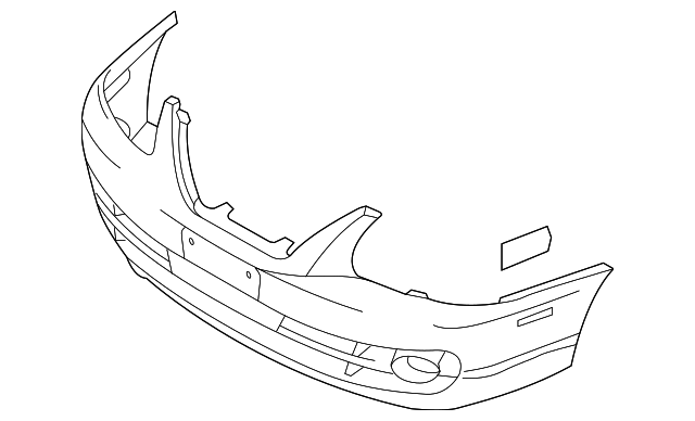 Foto de Cubierta del parachoques para Hyundai Elantra 2004 2005 2006  ORIGINAL parte# 86510-2D502