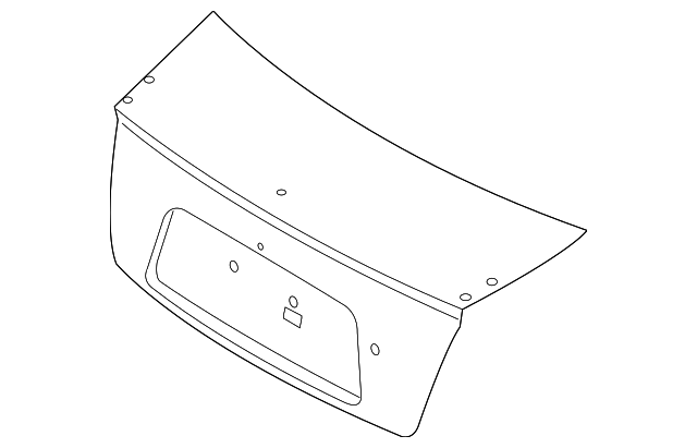 Foto de Tapa del maletero para Kia Spectra 2004 2005 2006 Kia Spectra5 2006  ORIGINAL parte# 69200-2F000