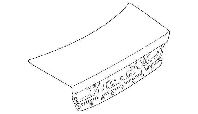 Foto de Tapa del maletero para Kia Optima 2003 2004 2005 2006  ORIGINAL parte# 69200-3C550